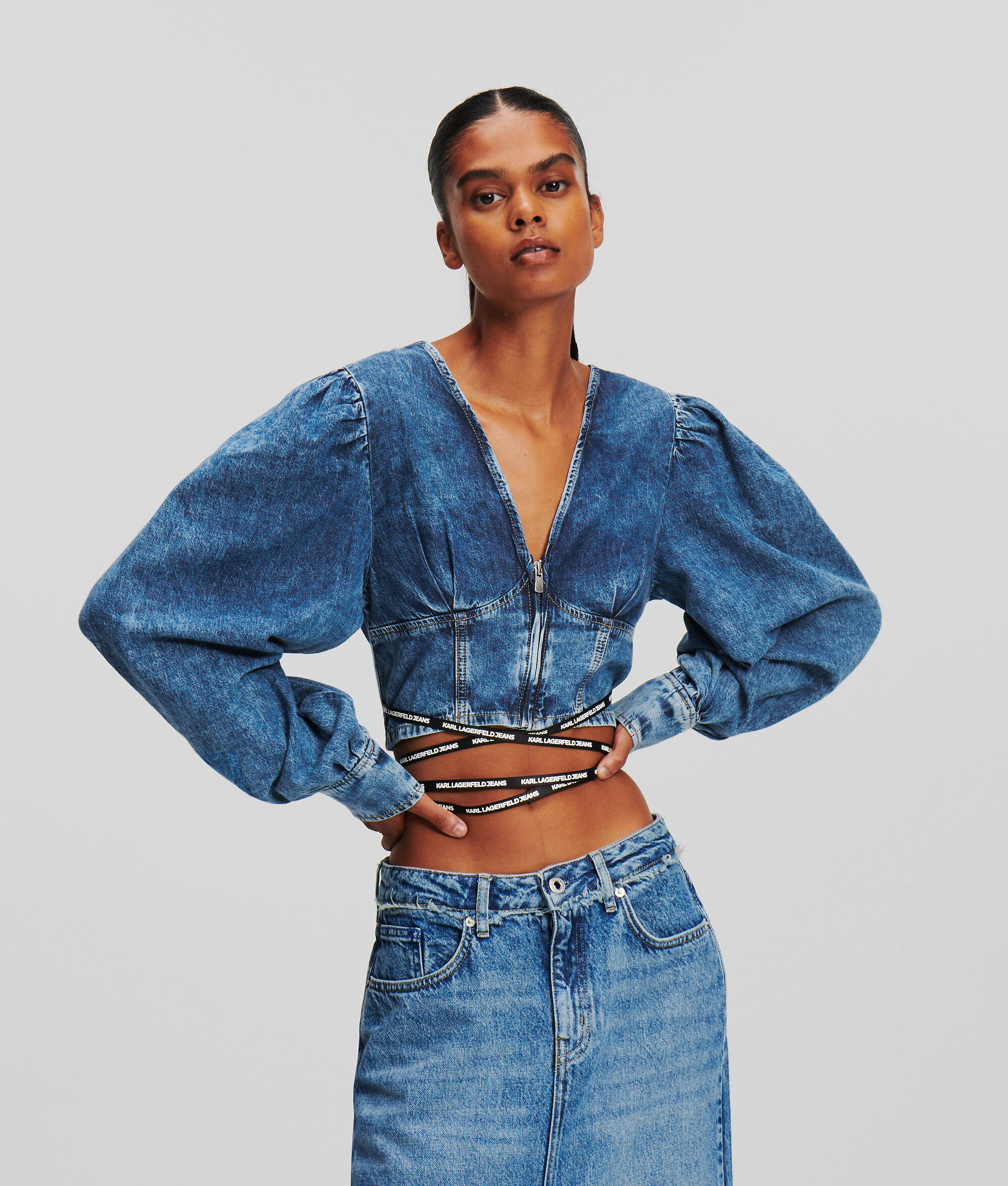 (image for) Exquisite Workmanship KLJ TIED DENIM SHIRT